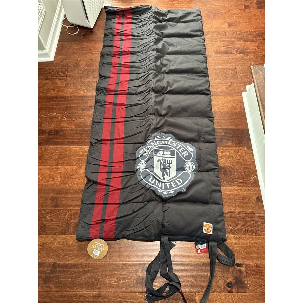 Pottery Barn Teen MANCHESTER UNITED Sleeping Bag 32" x 75" NWT New PBT